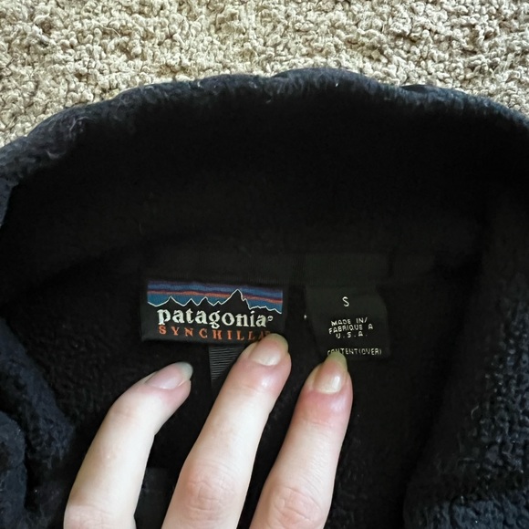 Vintage Patagonia Synchilla Full Zip Fleece Jacket - Picture 3 of 5